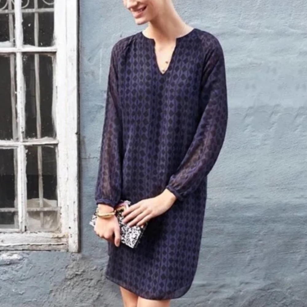 Cabi Diamond Print Shift Dress
